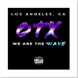 Los Angeles We Are The Wave Posters and Art